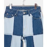 パッチワークローライズフレアデニムパンツ レディース 春 | WEGO【WOMEN】 | 詳細画像24