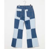 パッチワークローライズフレアデニムパンツ レディース 春 | WEGO【WOMEN】 | 詳細画像29