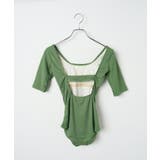 水着 バックデザインワンピーススウィムウェア レディース | WEGO【WOMEN】 | 詳細画像7