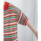 マルチボーダークロシェシャツ レディース 春 | WEGO【WOMEN】 | 詳細画像5