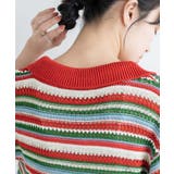 マルチボーダークロシェシャツ レディース 春 | WEGO【WOMEN】 | 詳細画像6
