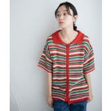 マルチボーダークロシェシャツ レディース 春 | WEGO【WOMEN】 | 詳細画像8