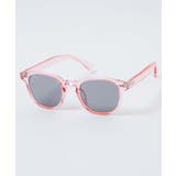 クリアフレームカラーアイウェア サングラス メンズ | WEGO【WOMEN】 | 詳細画像7 