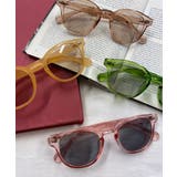 クリアフレームカラーアイウェア サングラス メンズ | WEGO【WOMEN】 | 詳細画像15 