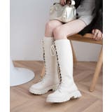 レースアップロングブーツ レディース 秋 | WEGO【WOMEN】 | 詳細画像7 