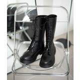 レースアップミドルブーツ レディース 秋 | WEGO【WOMEN】 | 詳細画像2