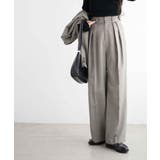 ハイウエストタックワイドスラックパンツ レディース 秋 | WEGO【WOMEN】 | 詳細画像21 