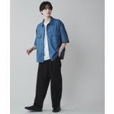 TR フラップポケットBIGシャツ メンズ | WEGO【MEN】 | 詳細画像1