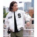 ホワイト | パテッドワッペンスタジャン メンズ レディース | WEGO【MEN】