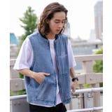 デニム淡加工色 | ワーカーズベスト メンズ レディース | WEGO【MEN】