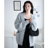 グレー | ブークレーBIGカーデ レディース 秋 | WEGO【WOMEN】