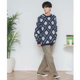 モヘアライク総柄BIGプルオーバー メンズ レディース | WEGO【MEN】 | 詳細画像8 
