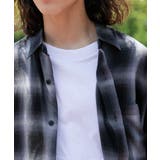 オンブレチェックBIGシャツ メンズ レディース | WEGO【MEN】 | 詳細画像7