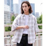 オンブレチェックBIGシャツ メンズ レディース | WEGO【MEN】 | 詳細画像12