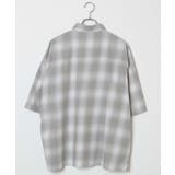 オンブレチェックBIGシャツ メンズ レディース | WEGO【MEN】 | 詳細画像33