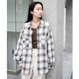 チェックBIGシャツ レディース 秋 | WEGO【WOMEN】 | 詳細画像1 