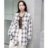 チェックBIGシャツ レディース 秋 | WEGO【WOMEN】 | 詳細画像9 