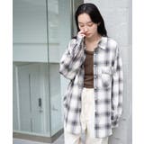 チェックBIGシャツ レディース 秋 | WEGO【WOMEN】 | 詳細画像10 