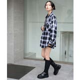 チェックBIGシャツ レディース 秋 | WEGO【WOMEN】 | 詳細画像22 