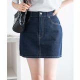 デニム台形ミニスカート レディース 秋 | WEGO【WOMEN】 | 詳細画像9 