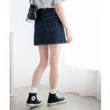 デニム台形ミニスカート レディース 秋 | WEGO【WOMEN】 | 詳細画像12 