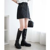 デニム台形ミニスカート レディース 秋 | WEGO【WOMEN】 | 詳細画像20 