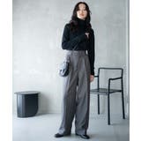 ハイウエストセンタープレスワイドパンツ レディース 秋 | WEGO【WOMEN】 | 詳細画像1