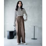 ハイウエストセンタープレスワイドパンツ レディース 秋 | WEGO【WOMEN】 | 詳細画像4