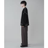 トロミ ベルト付きワイドスラックス メンズ | WEGO【MEN】 | 詳細画像16
