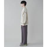トロミ ベルト付きワイドスラックス メンズ | WEGO【MEN】 | 詳細画像19