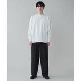 トロミ ベルト付きワイドスラックス メンズ | WEGO【MEN】 | 詳細画像23