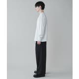 トロミ ベルト付きワイドスラックス メンズ | WEGO【MEN】 | 詳細画像24