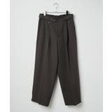 トロミ ベルト付きワイドスラックス メンズ | WEGO【MEN】 | 詳細画像27