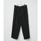 トロミ ベルト付きワイドスラックス メンズ | WEGO【MEN】 | 詳細画像29