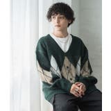 柄1 | モヘアライク総柄BIGカーディガン メンズ レディース | WEGO【MEN】