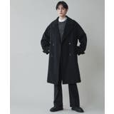 ニットメルトン ダブルオーバーコート メンズ | WEGO【MEN】 | 詳細画像3