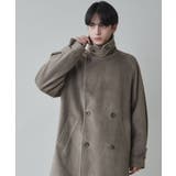 ニットメルトン ダブルオーバーコート メンズ | WEGO【MEN】 | 詳細画像25