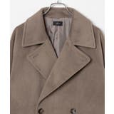 ニットメルトン ダブルオーバーコート メンズ | WEGO【MEN】 | 詳細画像30
