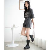 デニム台形ショートパンツ レディース 秋 | WEGO【WOMEN】 | 詳細画像3