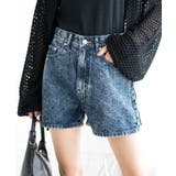 デニム台形ショートパンツ レディース 秋 | WEGO【WOMEN】 | 詳細画像8