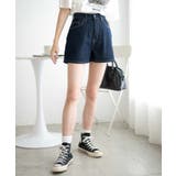 デニム台形ショートパンツ レディース 秋 | WEGO【WOMEN】 | 詳細画像15