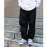ブラック | ナイロン トラックパンツ メンズ | WEGO【MEN】