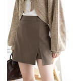 ライトブラウン | スリットレイヤードスカパンレディース 韓国 韓国ファッション | WEGO【WOMEN】