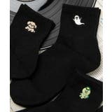 柄2 | アンクルパイルユニークソックス | WEGO【WOMEN】