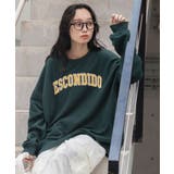 ダークグリーン | ヘビーウエイト刺繍グラフィックプルオーバー レディース 秋 | WEGO【WOMEN】