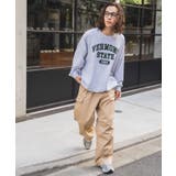 ヘビーウエイト刺繍グラフィックプルオーバー レディース 秋 | WEGO【WOMEN】 | 詳細画像4