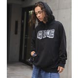 ブラック | ヘビーウエイトグラフィティプルパーカー レディース 秋 | WEGO【WOMEN】