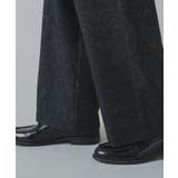 トロミ 総柄ワイドストレートスラックス メンズ | WEGO【MEN】 | 詳細画像8
