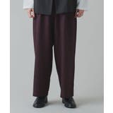 トロミ 総柄ワイドストレートスラックス メンズ | WEGO【MEN】 | 詳細画像10