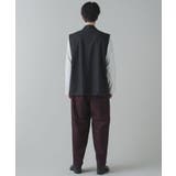 トロミ 総柄ワイドストレートスラックス メンズ | WEGO【MEN】 | 詳細画像13